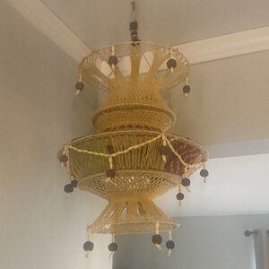 Bohemian Woven Hanging Lamp shade